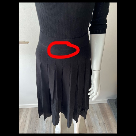 SEZANE Pleated Flavie Dress - Picture 14 of 14